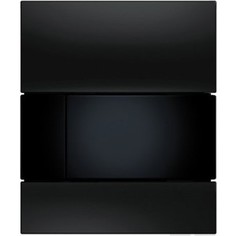 Панель смыва для писсуара TECE TECEsquare Urinal (9242809) стеклянная стекло чёрное, клавиша чёрная