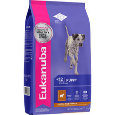 Сухой корм Eukanuba Pyppy Lamb & Rice Formula с ягненком и рисом для щенков всех пород 12кг