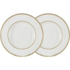 Набор суповых тарелок 2 штуки 23 см Colombo Золотой замок (C2-SP/2-6962)