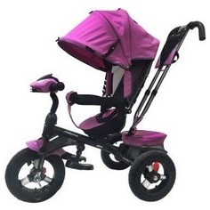 Велосипед 3-х колесный Moby Kids Comfort 360° 12x10 AIR лиловый 641069