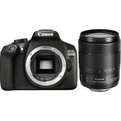 Зеркальный фотоаппарат CANON EOS 1300D KIT kit ( 18-135mm f/3.5-5.6 IS), черный