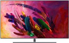 QLED-телевизор SAMSUNG QE75Q7FNAUXRU &quot;R&quot;, 75&quot;, Ultra HD 4K (2160p), серебристый