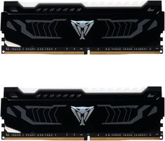 Модуль памяти PATRIOT Viper LED PVLW416G320C6K DDR4 - 2x 8Гб 3200, DIMM, Ret Патриот