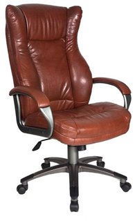 Кресло руководителя Бюрократ CH-879 (коричневый)