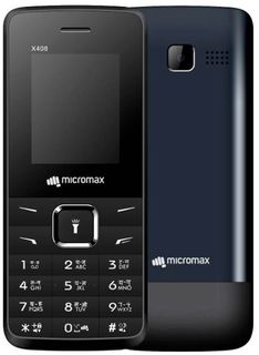 Мобильный телефон Micromax X408 (серо-синий)