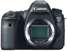 Зеркальный фотоаппарат Canon EOS 6D Body (черный)