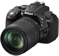 Зеркальный фотоаппарат Nikon D5300 Kit 18-105 VR (черный)