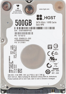 Жесткий диск и SSD HGST Travelstar Z5K500.B 500GB