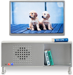 Набор мебели для домика Lundby Музыкальный центр и телевизор