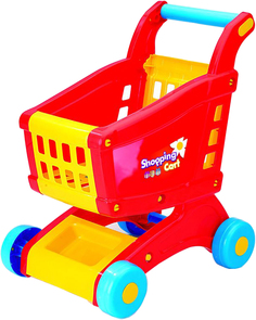 Игровой набор DOLU Тележка для супермаркета (красно-желтый)