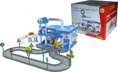 Игровой набор Wader Паркинг Aral 3-уровневый с дорогой и подъёмником