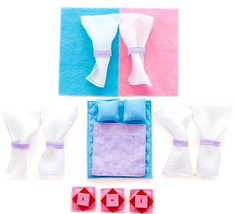 Аксессуары для домика PAREMO Набор текстиля для серии закрытых домиков "Анастасия"