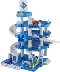 Игровой набор Wader Паркинг Aral 4-уровневый