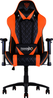 Игровое кресло ThunderX3 TGC15 (черно-оранжевый)