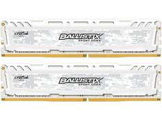 Модуль памяти Crucial Ballistix Elite DDR4 DIMM 2400MHz PC4-19200 CL16 - 32Gb (2x16Gb) BLS2C16G4D240FSC