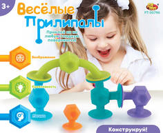 Конструктор ABtoys Веселые прилипалы 5 дет. PT-00796