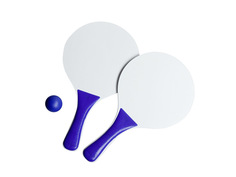 Игрушка Makito Набор для игры в пляжный теннис Cupsol MKT4578blue