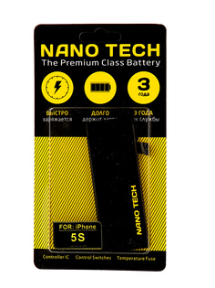 Аккумулятор Nano Tech для APPLE iPhone 5S 1560mAh