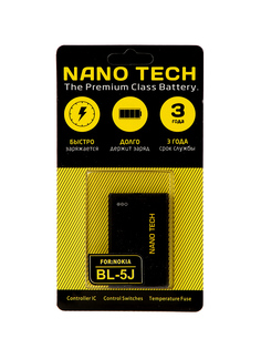 Аккумулятор Nano Tech для Nokia 5800/N900/5230 BL-5J 1320mAh