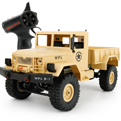 Игрушка Aosenma Military Truck 4WD 1:16 Yellow WPLB-14