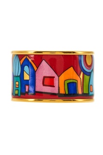 Кольцо с рисунком с домами Freywille