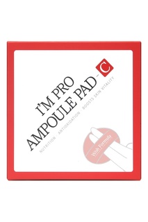Спонж-салфетка с витамином C Ampoule C pad, 7 ml x 10 шт. Wish Formula