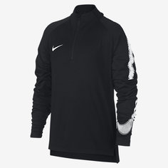 Игровая футболка с длинным рукавом для мальчиков школьного возраста Nike Dri-FIT Squad Drill