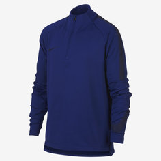 Игровая футболка с длинным рукавом для мальчиков школьного возраста Nike Dri-FIT Squad Drill