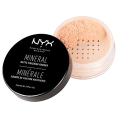 Пудра рассыпчатая для лица NYX PROFESSIONAL MAKEUP MINERAL FINISHING POWDER тон 01 light-medium