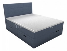 Кровать двуспальная с матрасом и топпером Домино 2000x1800 Belabedding