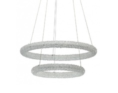 Подвесной светильник гослар (chiaro) серебристый 150 см.