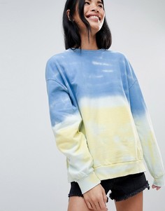 Свитшот с принтом тай-дай и широкими рукавами Pull&Bear - Мульти Pull&;Bear