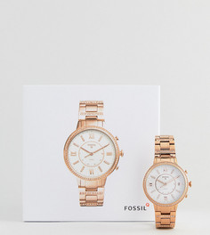Смарт-часы Fossil Q FTW5010 Virginia - 36 мм - Золотой