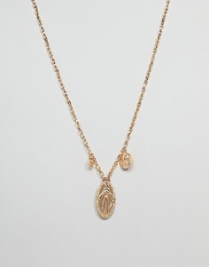 Ожерелье с подвесками в винтажном стиле ASOS DESIGN - Золотой