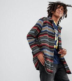 Рубашка в полоску Sacred Hawk - Синий