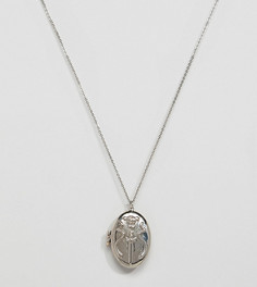 Ожерелье с подвеской-медальоном Sacred Hawk - Серебряный