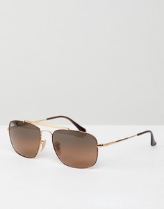 Солнцезащитные очки-авиаторы Ray-Ban - Золотой
