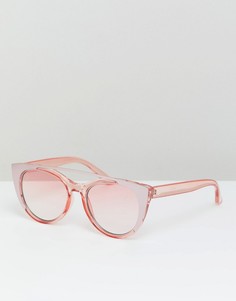 Розовые солнцезащитные очки кошачий глаз Jeepers Peepers - Розовый