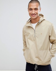 Куртка с капюшоном песочного цвета Farah Colborne - Бежевый