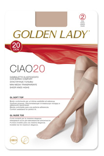 Гольфы 20 ден, 2 шт GOLDEN LADY