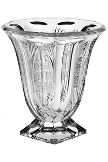 Ваза на ножке, 27 см CRYSTAL BOHEMIA