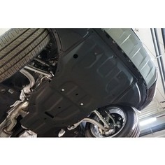Защита картера и КПП АВС-Дизайн для Audi Q7 II 4WD АКПП (2015-н.в.), композит 8 мм, 02.09k