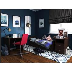 Кроватка-трансформер Valle Allegra из 2-х частей венге