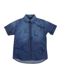 Джинсовая рубашка Sun 68