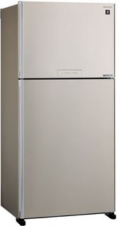 Холодильник SHARP SJ-XG60PMBE, двухкамерный, бежевый