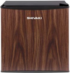 Холодильник SHIVAKI SDR-054T, однокамерный, темное дерево