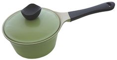 Ковш FRYBEST Evergreen GRCY-S18, 2л, с крышкой, зеленый