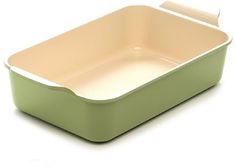 Форма для выпечки Frybest Evergreen CVE-OS прямоуг. 39*21см алюминий/керамика зеленый
