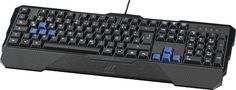 Клавиатура HAMA uRage Lethality, USB, c подставкой для запястий, черный [r1113710]