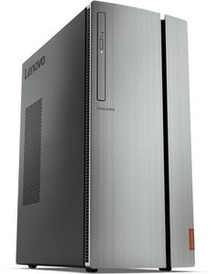 Компьютер LENOVO IdeaCentre 720-18IKL, Intel Core i7 7700, DDR4 8Гб, 1000Гб + 1000Гб, NVIDIA GeForce GTX 1050Ti - 4096 Мб, DVD-RW, CR, Free DOS, черный и серебристый [90h00014rk]